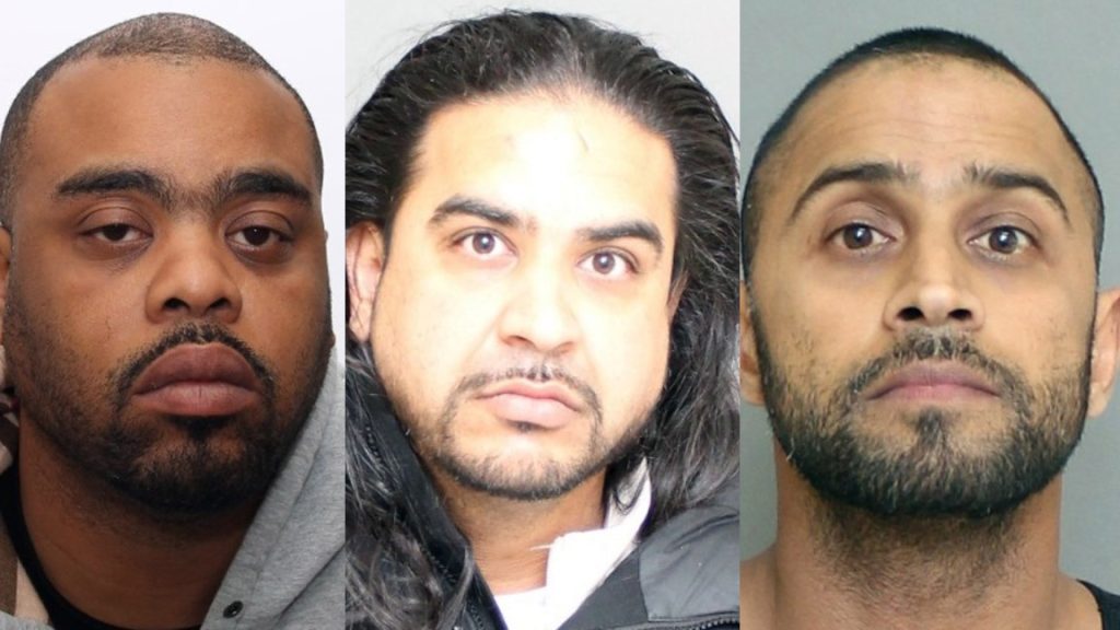 3 arrested, 4 others sought in drug and break-and-enter investigation