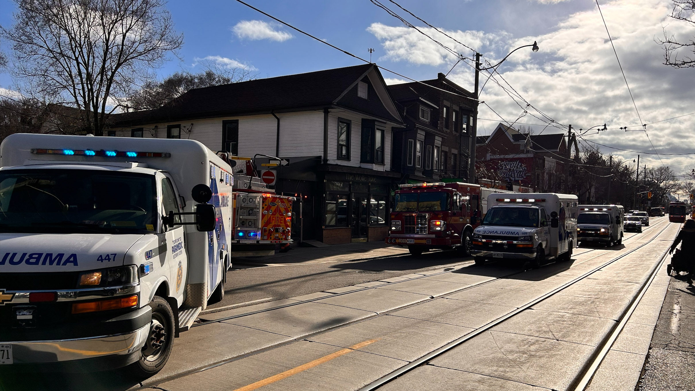 Man seriously injured in 3-alarm fire in The Beaches