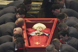 St. Peter’s Basilica opens to the public to pay their respects to Pope Francis before his funeral