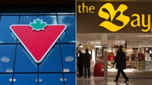 Hudson’s Bay to sell name, stripes, brands to Canadian Tire for $30 million
