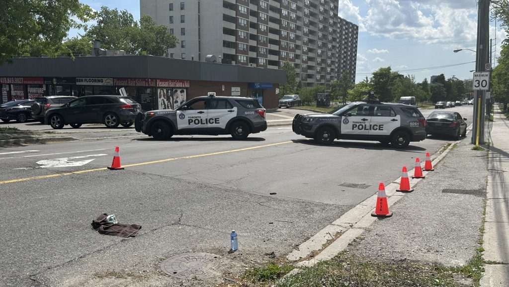 Elderly woman, 99, dies after being struck by a vehicle in North York