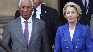 European Union leaders say Canada will sign a defence procurement pact this month