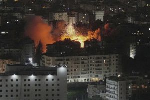 Israel strikes Beirut’s suburbs to target what it says is Hezbollah drone production