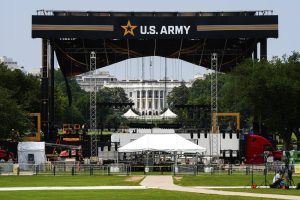 Most US adults say Trump’s military parade is not a good use of money, a new AP-NORC poll finds