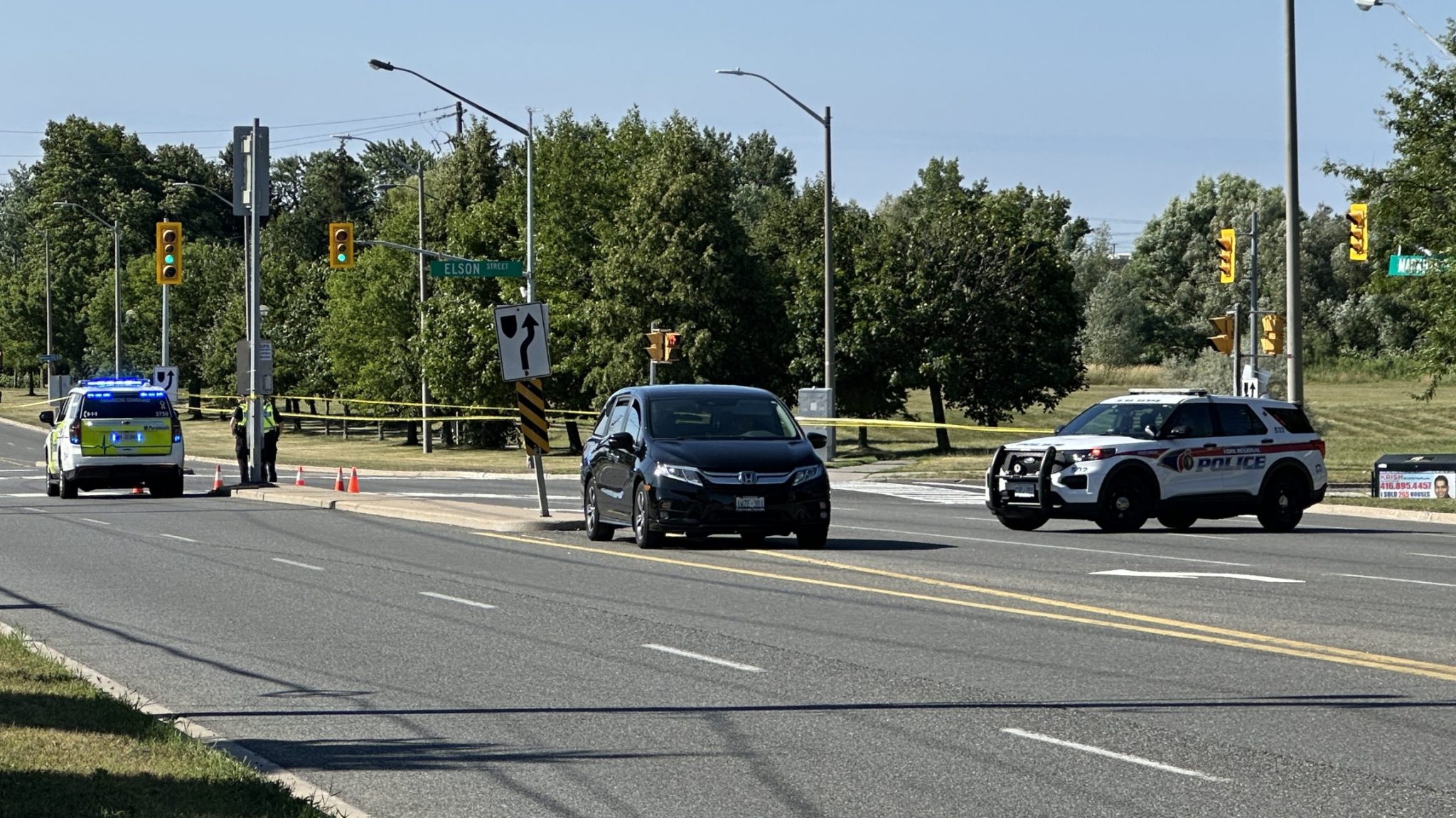 Woman dies after being struck by vehicle in Markham
