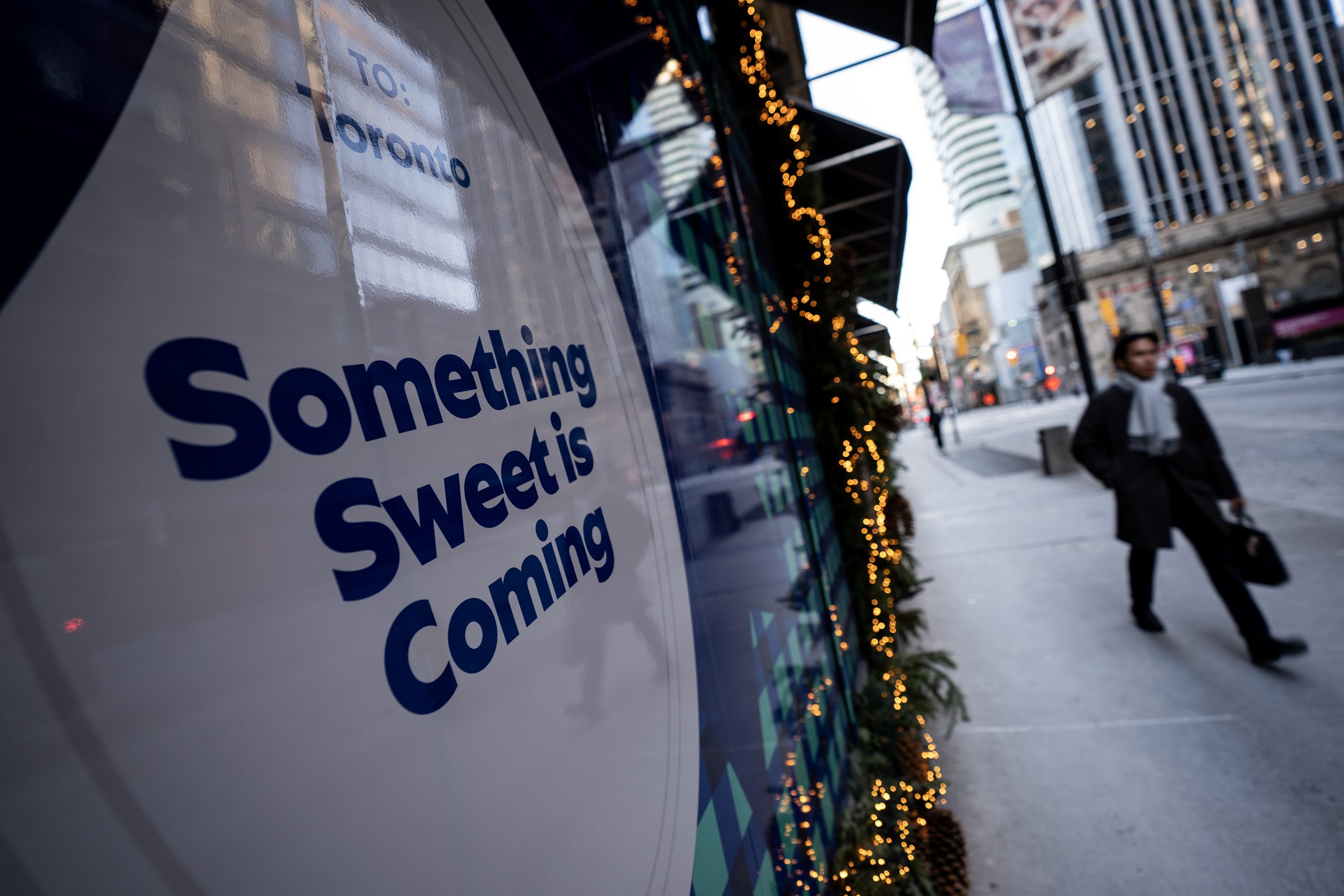 Mars turns former Hudson’s Bay windows into eye-candy in time for holiday season