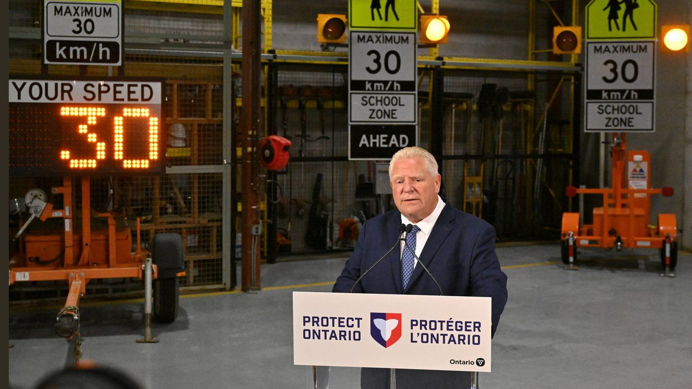 Ford Criticizes Toronto's 13-Year Road Safety Plan
