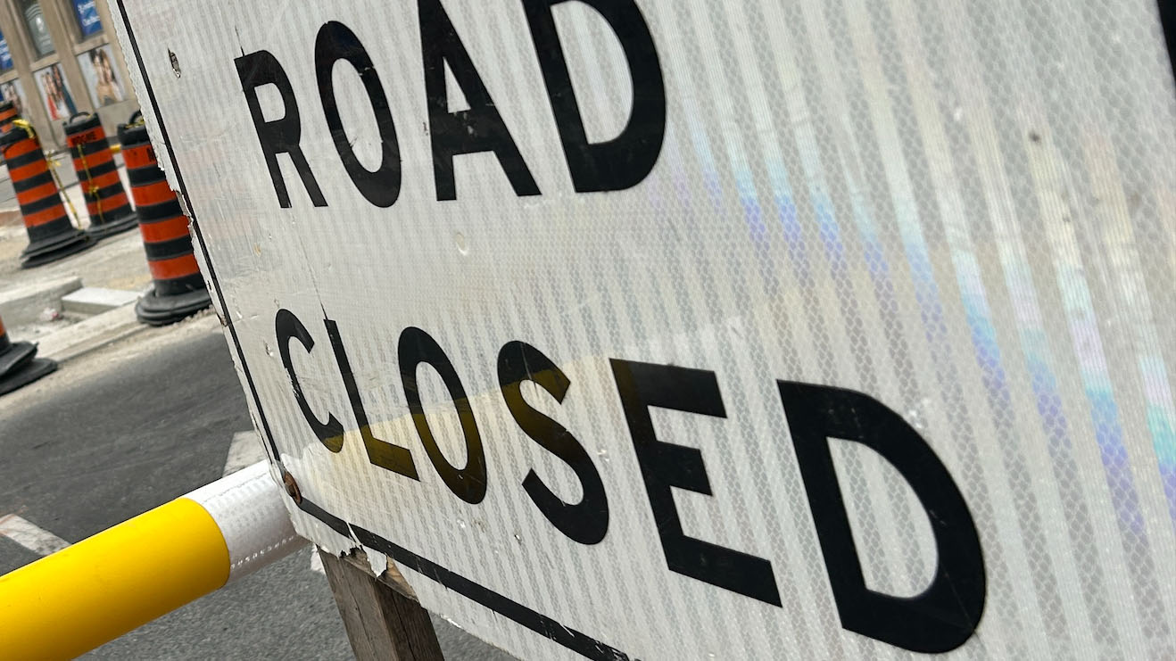 Large construction project to close downtown intersections for most of year with World Cup break