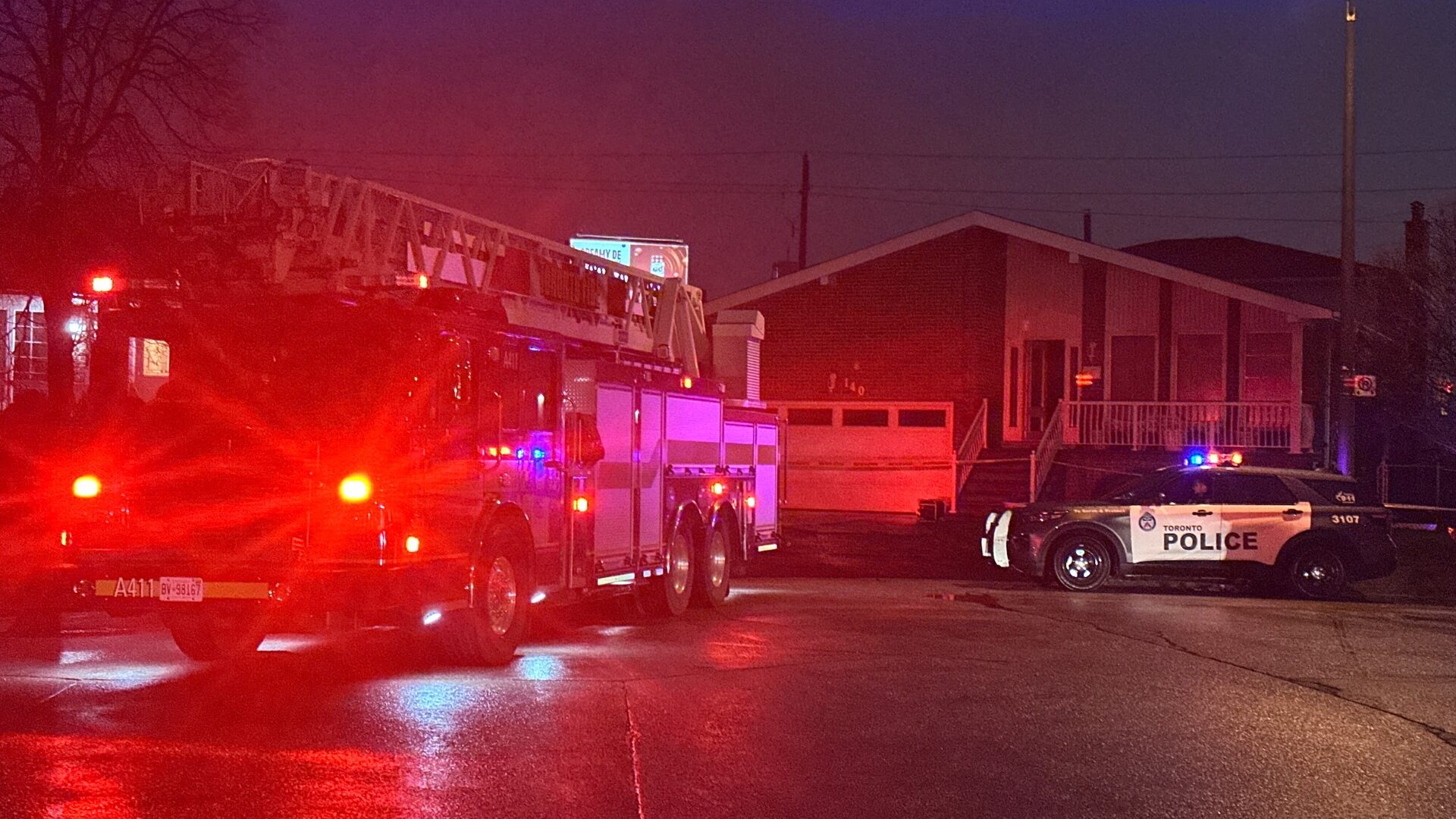 North York house fire