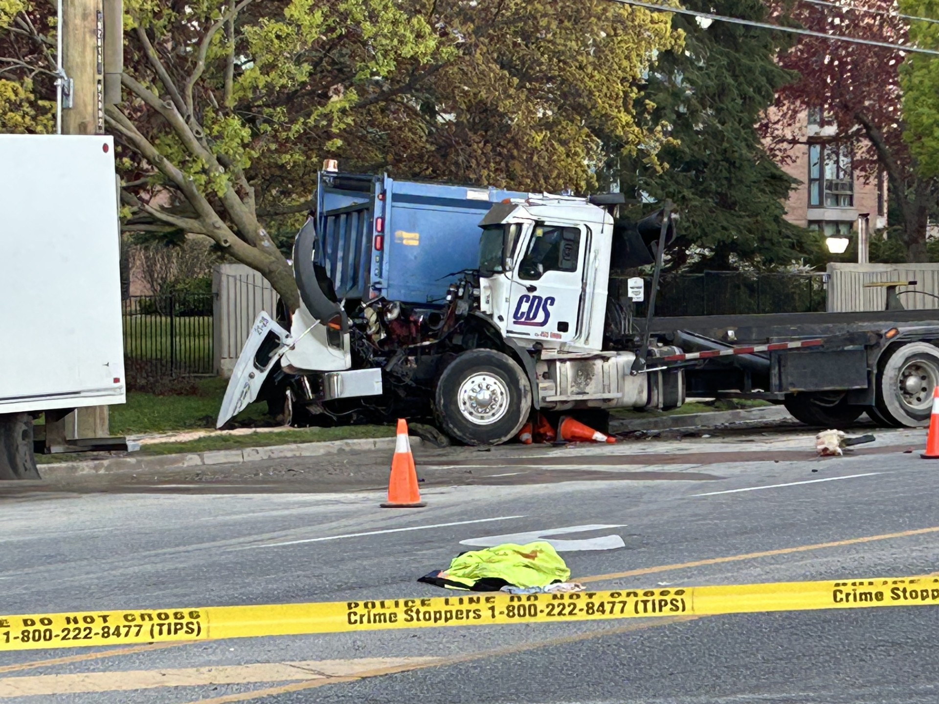 2 drivers injured in early‑morning crash at Etobicoke construction zone