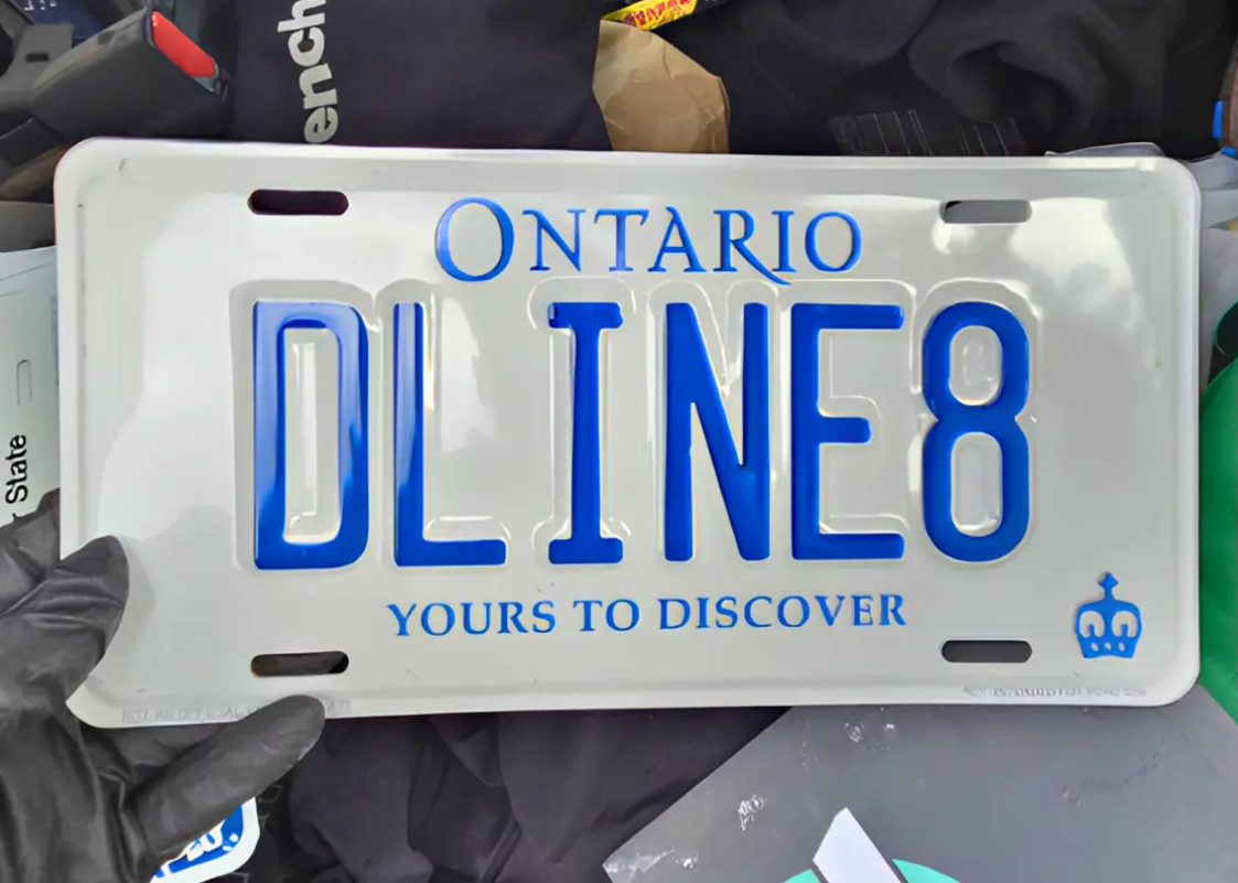 Police bust alleged counterfeit licence plate operation; 2 charged