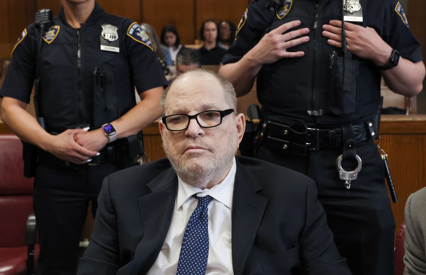 Judge declares a mistrial in Harvey Weinstein’s rape retrial after jury deadlocks