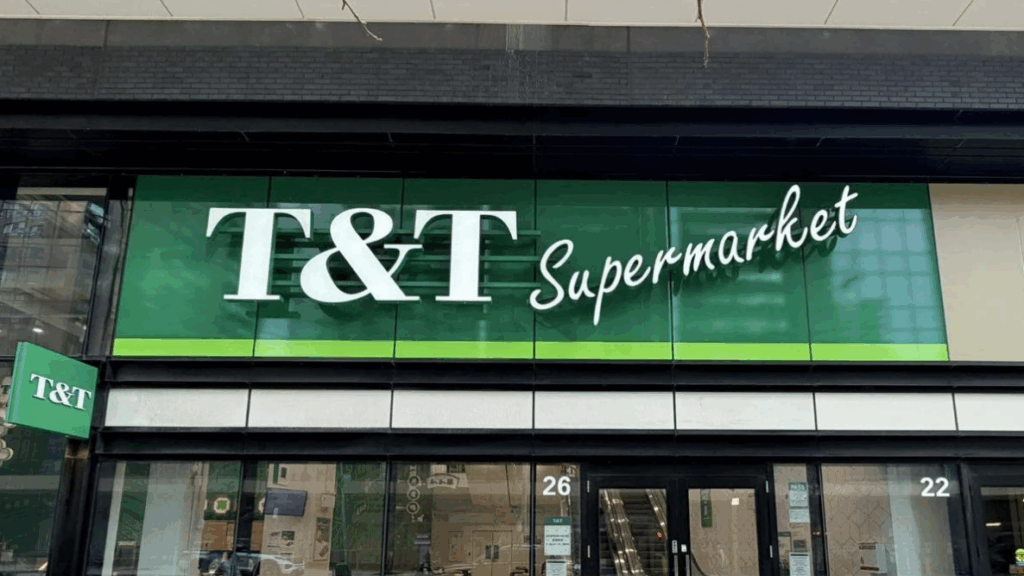The Asian grocery chain — known for its fresh produce, in‑house bakery, prepared meals, seafood counters, and hard‑to‑find specialty items — will occupy a 40,000‑square‑foot space at Sherway. Photo: T&T Facebook.