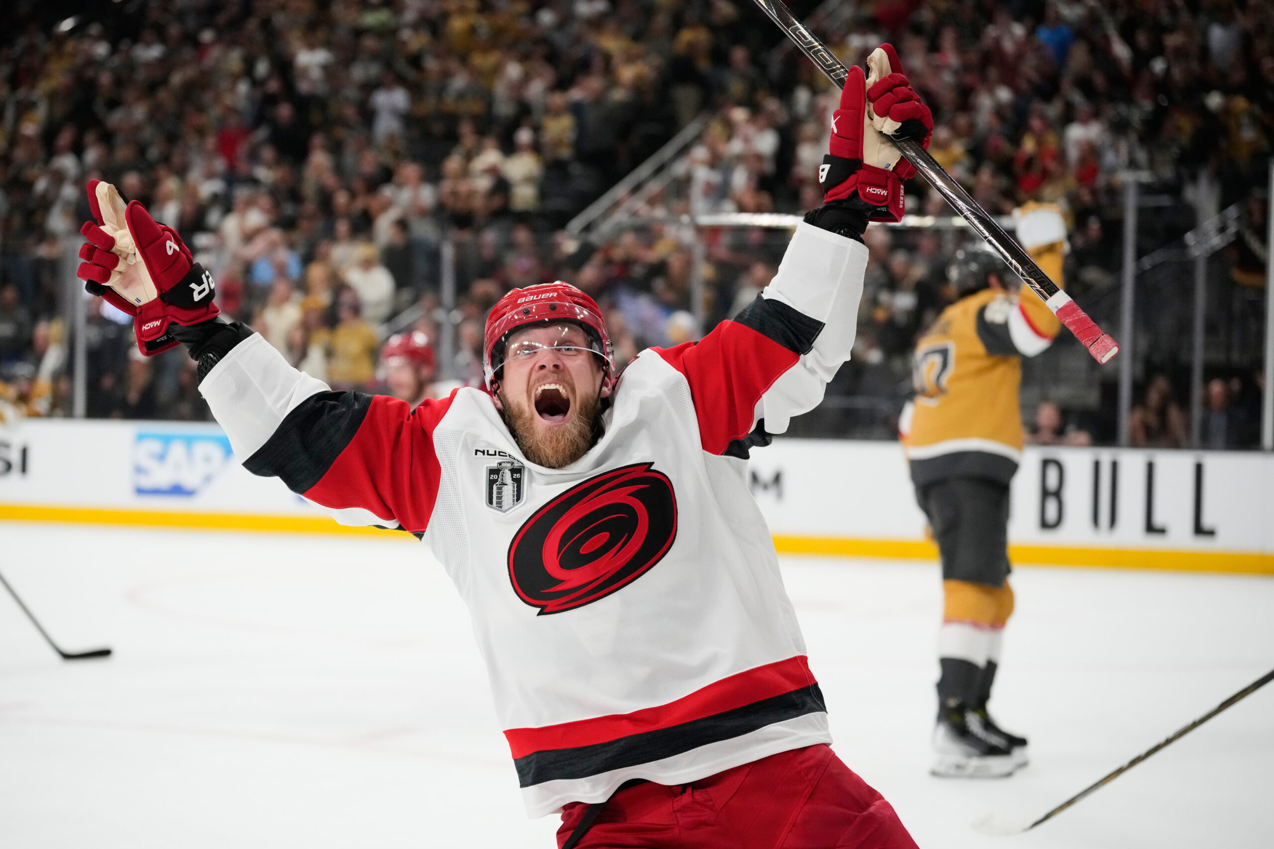 Hurricanes use stifling defence to beat Golden Knights 3-0 and win Stanley Cup