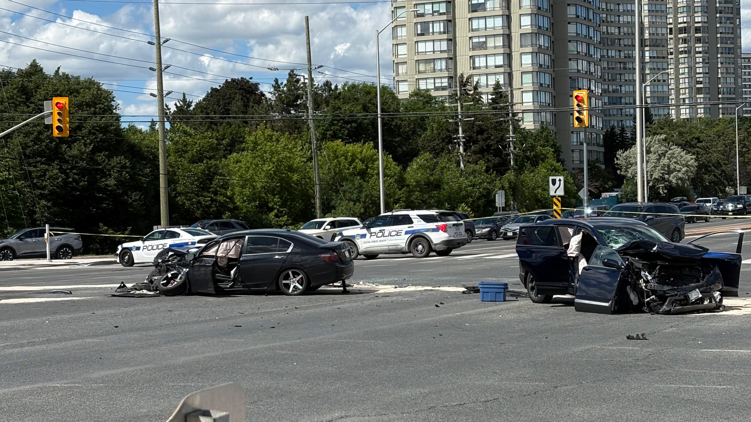 1 dead in two-vehicle crash in Brampton
