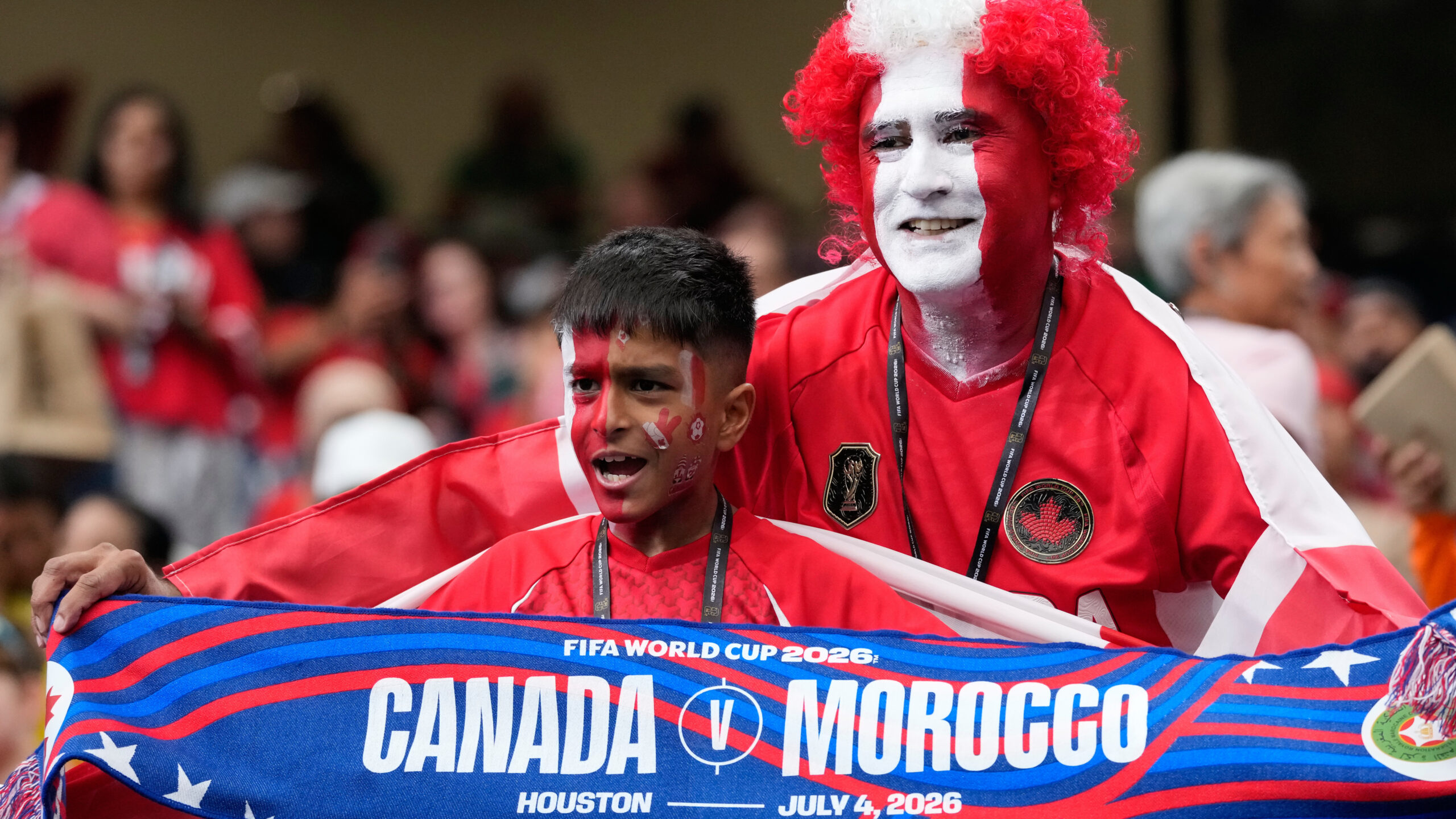 Latest: Canada facing Morocco in World Cup round of 16 match