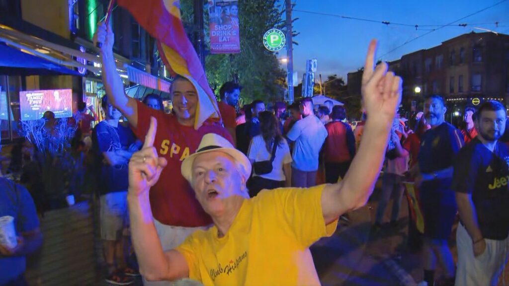 Celebrations erupt on Toronto streets after Spain’s World Cup victory