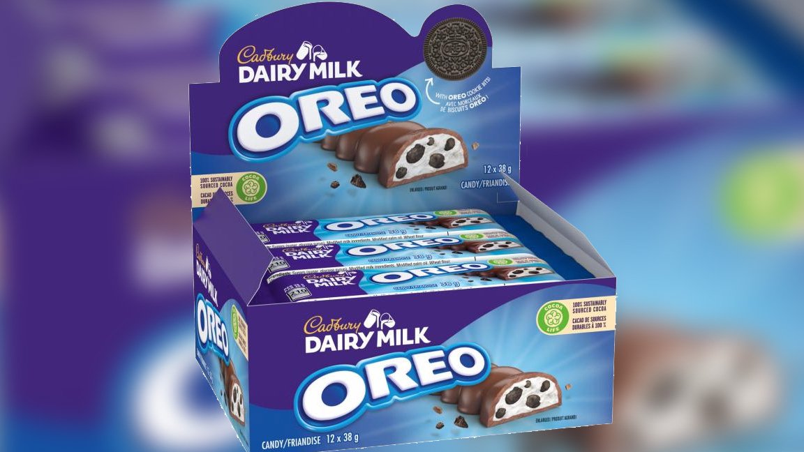 Cadbury brand Dairy Milk Oreo bar recalled due to undeclared pistachio