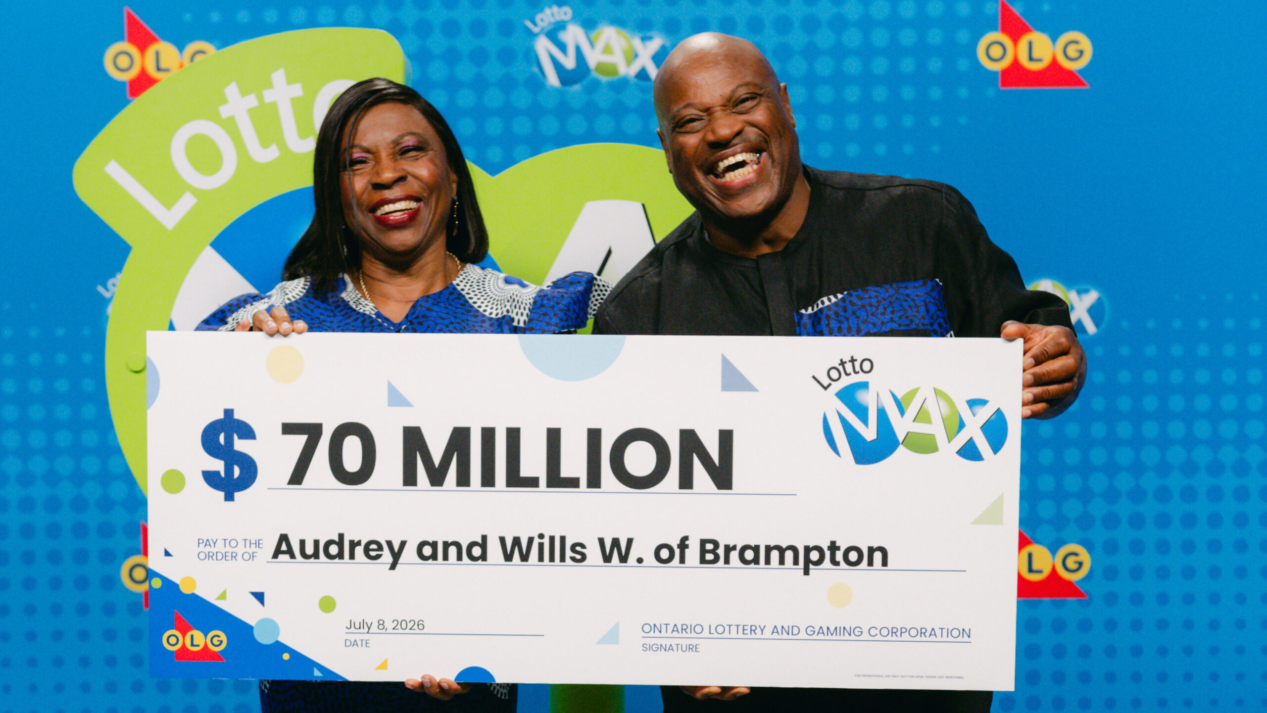 Brampton couple wins $70M Lotto Max jackpot after Mother’s Day gift turns into ‘the surprise of a lifetime’